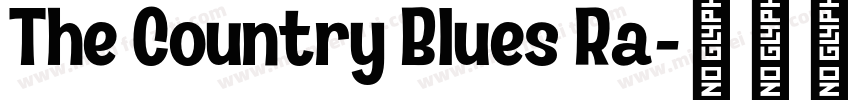 The Country Blues Ra字体转换